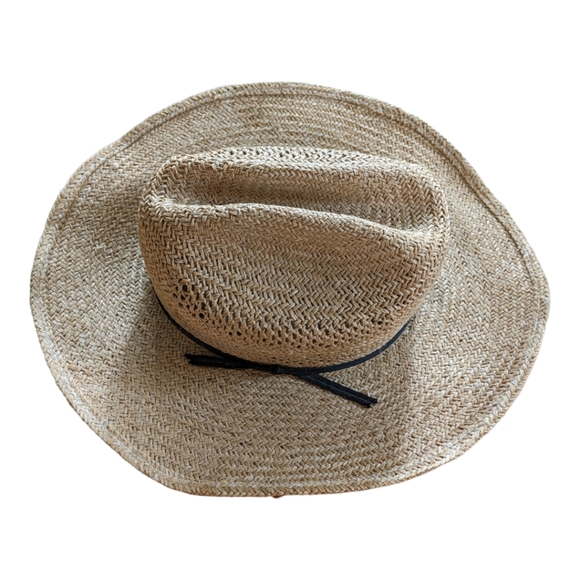bulldogger Other - The Bulldogger Straw Cowboy Hat Size 7 (22 inches) GUC